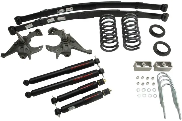 616ND – BELLTECH Lowering Kit, 4 Or 5 Inch Front 5 Inch Rear Drop Shock Absorbers Included With Nitro Drop II Shock A...